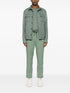 button-up brushed shirt jacket